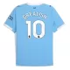 Maillot Manchester City Grealish 10 Homme Domicile 2025-26 Maillot Manchester City Grealish 10 Homme Domicile 2025-26