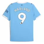 Maillot Manchester City Haaland 9 Homme Domicile 2025-26