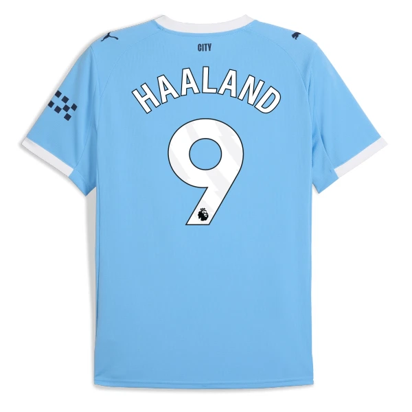Maillot Manchester City Haaland 9 Homme Domicile 2025-26 Maillot Manchester City Haaland 9 Homme Domicile 2025-26