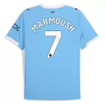 Maillot Manchester City Marmoush 7 Homme Domicile 2025-26