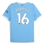 Maillot Manchester City Rodrigo 16 Homme Domicile 2025-26