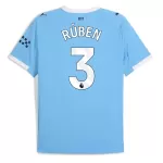 Maillot Manchester City Ruben 3 Homme Domicile 2025-26