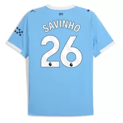 Maillot Manchester City Savinho 26 Homme Domicile 2025-26 Maillot Manchester City Savinho 26 Homme Domicile 2025-26