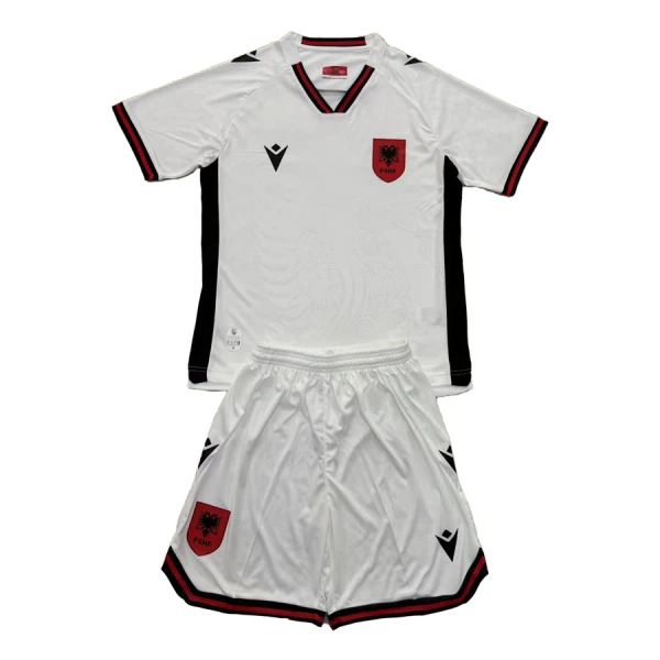 Maillot Albanie Enfant Extérieur 2025-26 Maillot Albanie Enfant Extérieur 2025-26