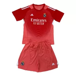 Maillot Gardien Real Madrid Enfant 2025-26 Rouge Maillot Gardien Real Madrid Enfant 2025-26 Rouge