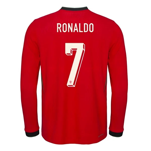 Maillot Manches Longues Portugal Ronaldo 7 Homme Domicile 2025