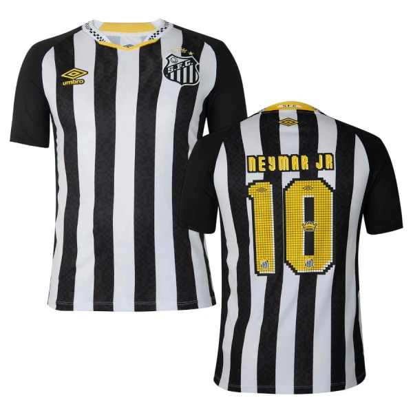 Maillot Santos FC Neymar JR 10 Homme Extérieur 2025-26 Maillot Santos FC Neymar JR 10 Homme Extérieur 2025-26