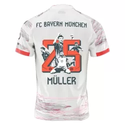 Maillot FC Bayern Munich Thomas Muller 25 Homme Extérieur 2025-26 Maillot FC Bayern Munich Thomas Muller 25 Homme Extérieur 2025-26