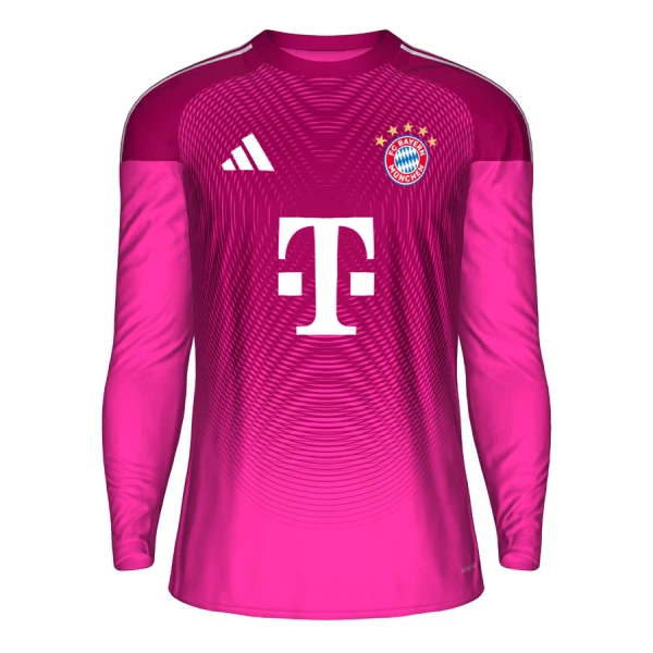 Maillot Gardien FC Bayern Munich Homme 2025-26 Rose Manches Longues Maillot Gardien FC Bayern Munich Homme 2025-26 Rose Manches Longues