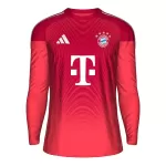 Maillot Gardien FC Bayern Munich Homme 2025-26 Rouge Manches Longues