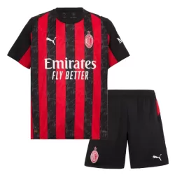 Maillot AC Milan Gimenez 7 Enfant Domicile 2025-26