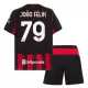 Maillot AC Milan João Félix 79 Enfant Domicile 2025-26 Maillot AC Milan João Félix 79 Enfant Domicile 2025-26