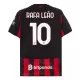 Maillot AC Milan Rafael Leao 10 Homme Domicile 2025-26 Maillot AC Milan Rafael Leao 10 Homme Domicile 2025-26