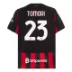 Maillot AC Milan Tomori 23 Homme Domicile 2025-26 Maillot AC Milan Tomori 23 Homme Domicile 2025-26