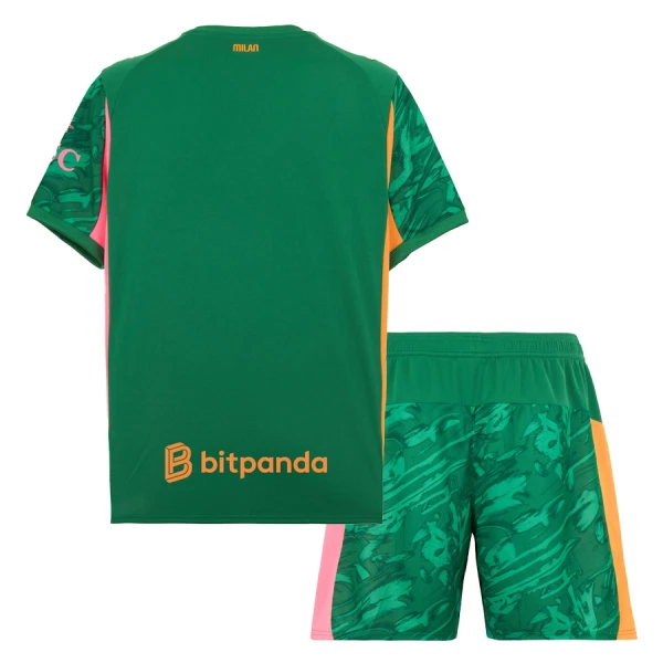 Maillot Gardien AC Milan Enfant 2025-26 Verte