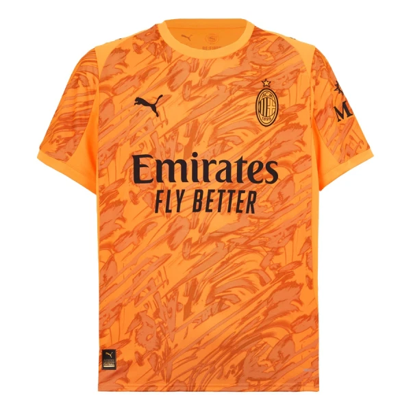 Maillot Gardien AC Milan Homme 2025-26 Orange Maillot Gardien AC Milan Homme 2025-26 Orange