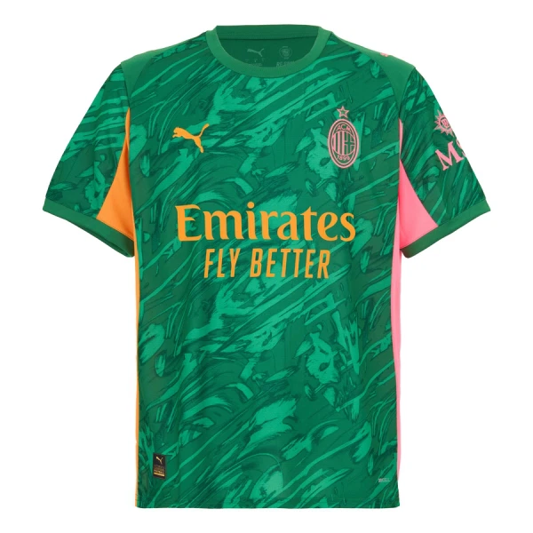 Maillot Gardien AC Milan Homme 2025-26 Verte Maillot Gardien AC Milan Homme 2025-26 Verte