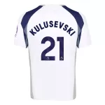 Maillot Tottenham Hotspur Kulusevski 21 Homme Domicile 2025-26