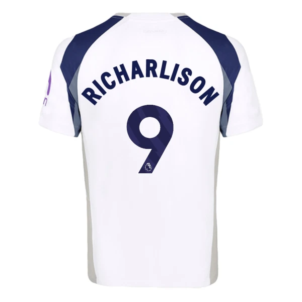 Maillot Tottenham Hotspur Richarlison 9 Homme Domicile 2025-26 Maillot Tottenham Hotspur Richarlison 9 Homme Domicile 2025-26