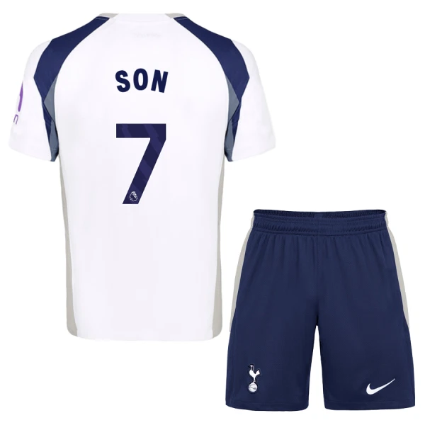 Maillot Tottenham Hotspur Son 7 Enfant Domicile 2025-26 Maillot Tottenham Hotspur Son 7 Enfant Domicile 2025-26