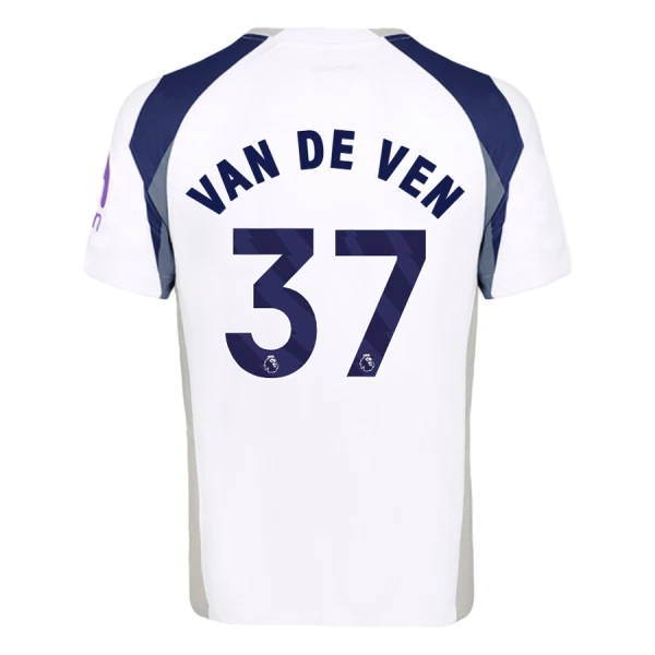 Maillot Tottenham Hotspur Van De Ven 37 Homme Domicile 2025-26 Maillot Tottenham Hotspur Van De Ven 37 Homme Domicile 2025-26