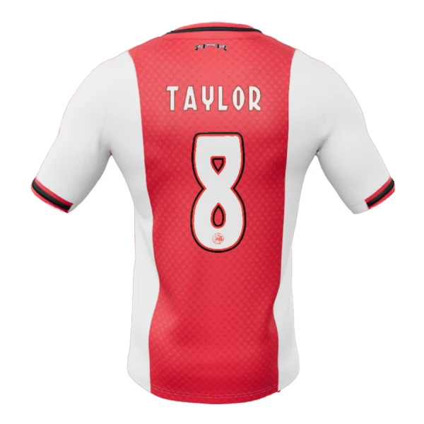 Maillot Ajax Amsterdam Taylor 8 Homme Domicile 2025-26 Maillot Ajax Amsterdam Taylor 8 Homme Domicile 2025-26