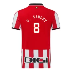 Maillot Athletic Bilbao O. Sancet 8 Enfant Domicile 2025-26