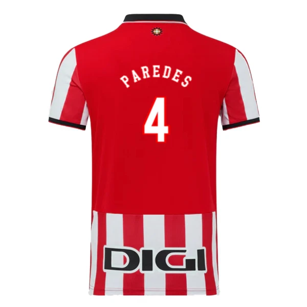 Maillot Athletic Bilbao Paredes 4 Homme Domicile 2025-26 Maillot Athletic Bilbao Paredes 4 Homme Domicile 2025-26