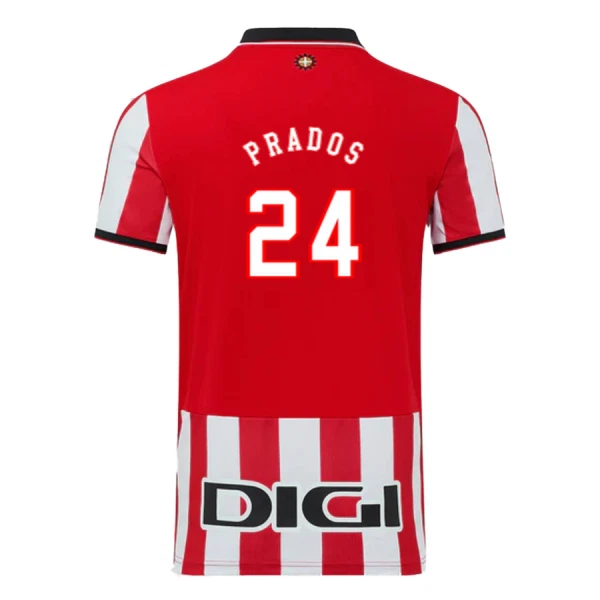 Maillot Athletic Bilbao Prados 24 Homme Domicile 2025-26 Maillot Athletic Bilbao Prados 24 Homme Domicile 2025-26