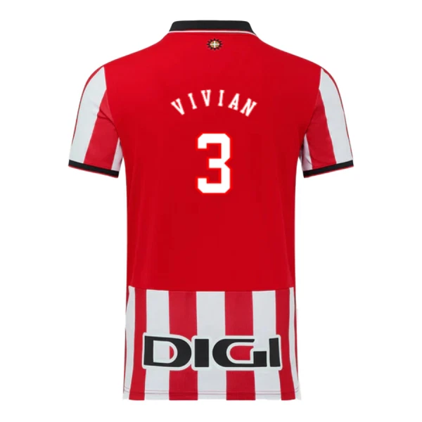 Maillot Athletic Bilbao Vivian 3 Enfant Domicile 2025-26
