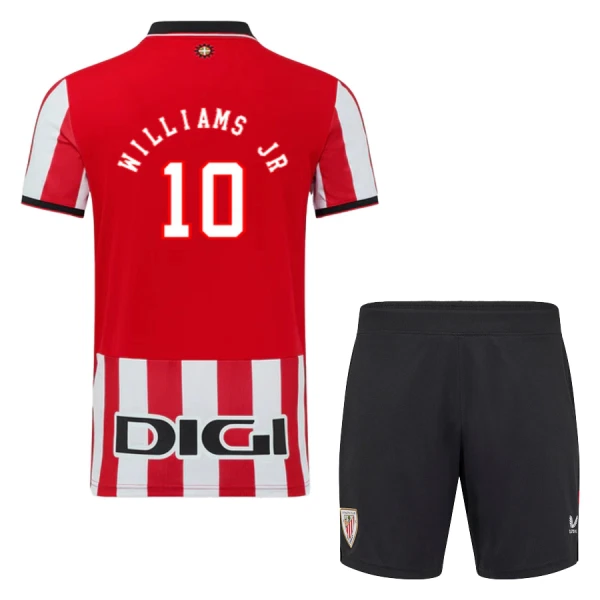 Maillot Athletic Bilbao Williams JR 10 Enfant Domicile 2025-26 Maillot Athletic Bilbao Williams JR 10 Enfant Domicile 2025-26