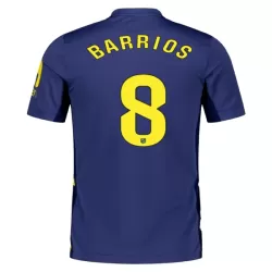 Maillot Atlético Madrid Barrios 8 Homme Extérieur 2025-26 Maillot Atlético Madrid Barrios 8 Homme Extérieur 2025-26