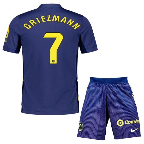 Maillot Atlético Madrid Griezmann 7 Enfant Extérieur 2025-26 Maillot Atlético Madrid Griezmann 7 Enfant Extérieur 2025-26