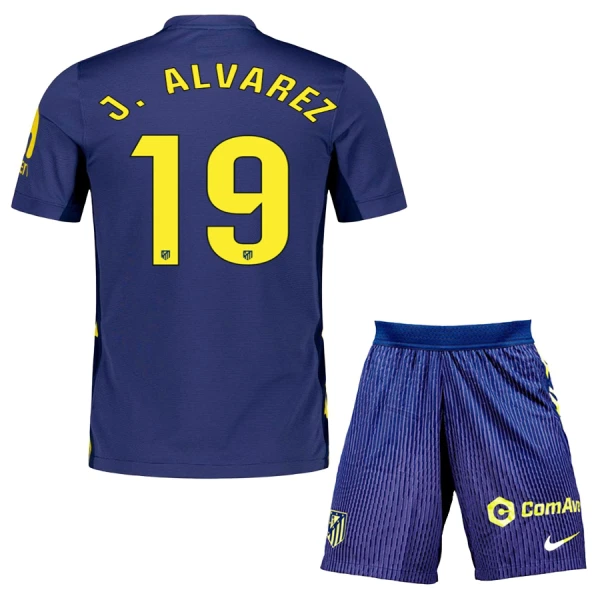 Maillot Atlético Madrid J. Alvarez 19 Enfant Extérieur 2025-26 Maillot Atlético Madrid J. Alvarez 19 Enfant Extérieur 2025-26
