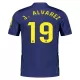 Maillot Atlético Madrid J. Alvarez 19 Enfant Extérieur 2025-26