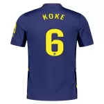 Maillot Atlético Madrid Koke 6 Homme Extérieur 2025-26