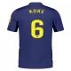 Maillot Atlético Madrid Koke 6 Homme Extérieur 2025-26 Maillot Atlético Madrid Koke 6 Homme Extérieur 2025-26