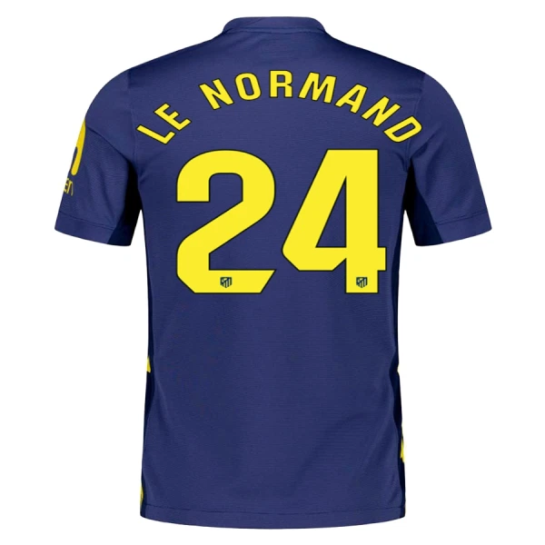 Maillot Atlético Madrid Le Normand 24 Homme Extérieur 2025-26 Maillot Atlético Madrid Le Normand 24 Homme Extérieur 2025-26