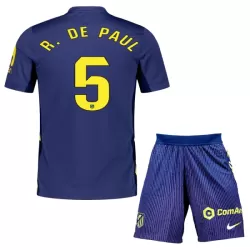 Maillot Atlético Madrid R. De Paul 5 Enfant Extérieur 2025-26 Maillot Atlético Madrid R. De Paul 5 Enfant Extérieur 2025-26