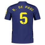 Maillot Atlético Madrid R. De Paul 5 Homme Extérieur 2025-26