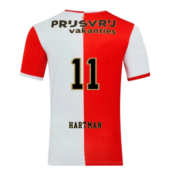 Maillot Feyenoord Hartman 11 Enfant Domicile 2025-26