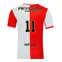 Maillot Feyenoord Hartman 11 Homme Domicile 2025-26 Maillot Feyenoord Hartman 11 Homme Domicile 2025-26