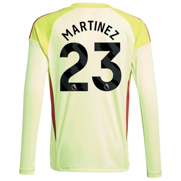Maillot Gardien Aston Villa Emiliano Martinez 23 Homme 2025-26 Manches Longues