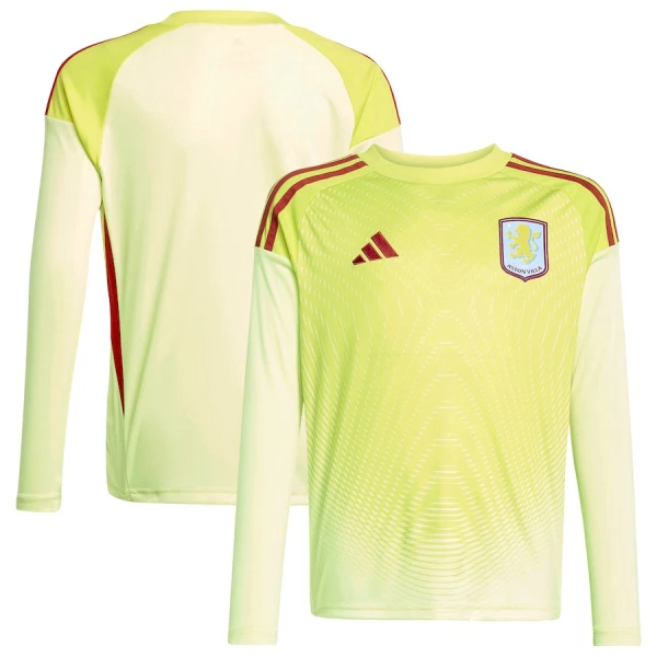 Maillot Gardien Aston Villa Homme 2025-26 Manches Longues Maillot Gardien Aston Villa Homme 2025-26 Manches Longues
