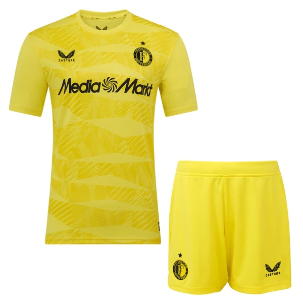 Maillot Gardien Feyenoord Enfant 2025-26 Jaune Maillot Gardien Feyenoord Enfant 2025-26 Jaune