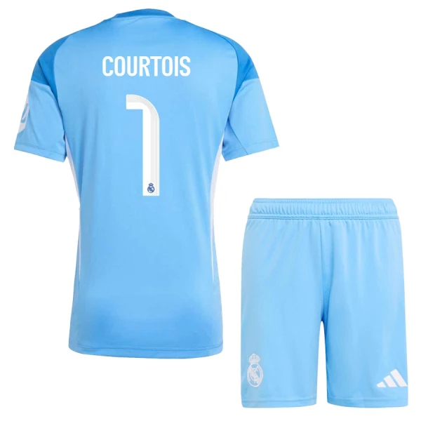 Maillot Gardien Real Madrid Courtois 1 Enfant 2025-26 Maillot Gardien Real Madrid Courtois 1 Enfant 2025-26