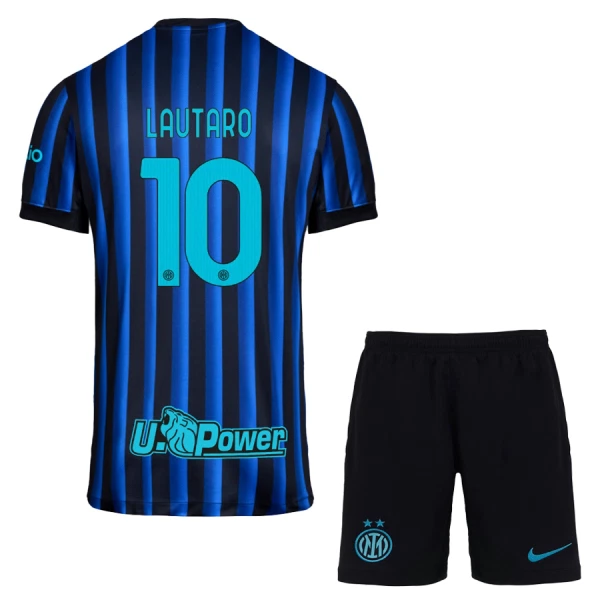 Maillot Inter Milan Lautaro Martinez 10 Enfant Domicile 2025-26 Maillot Inter Milan Lautaro Martinez 10 Enfant Domicile 2025-26