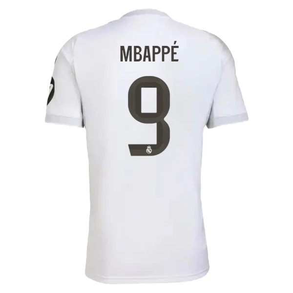 Maillot Real Madrid Mbappé 9 Enfant Domicile 2025-26