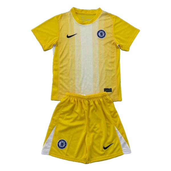 Maillot Gardien Chelsea Enfant 2025-26 Jaune Maillot Gardien Chelsea Enfant 2025-26 Jaune