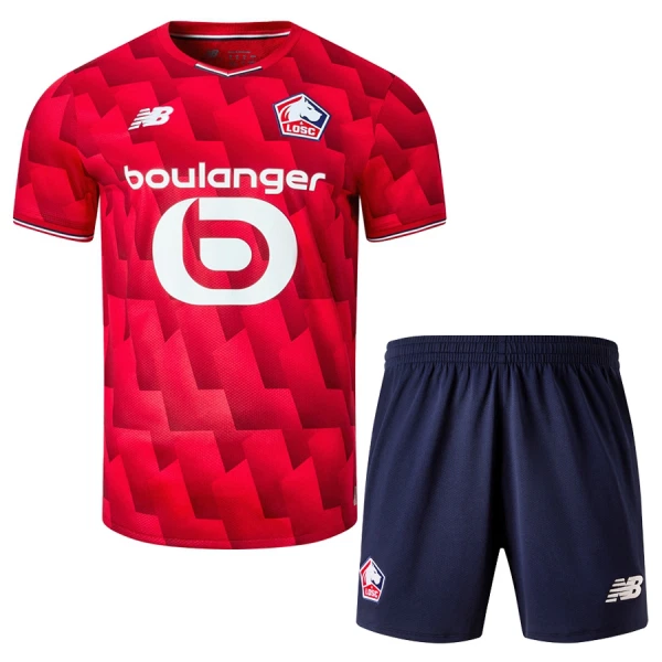 Maillot Lille OSC Enfant Domicile 2025-26 Maillot Lille OSC Enfant Domicile 2025-26